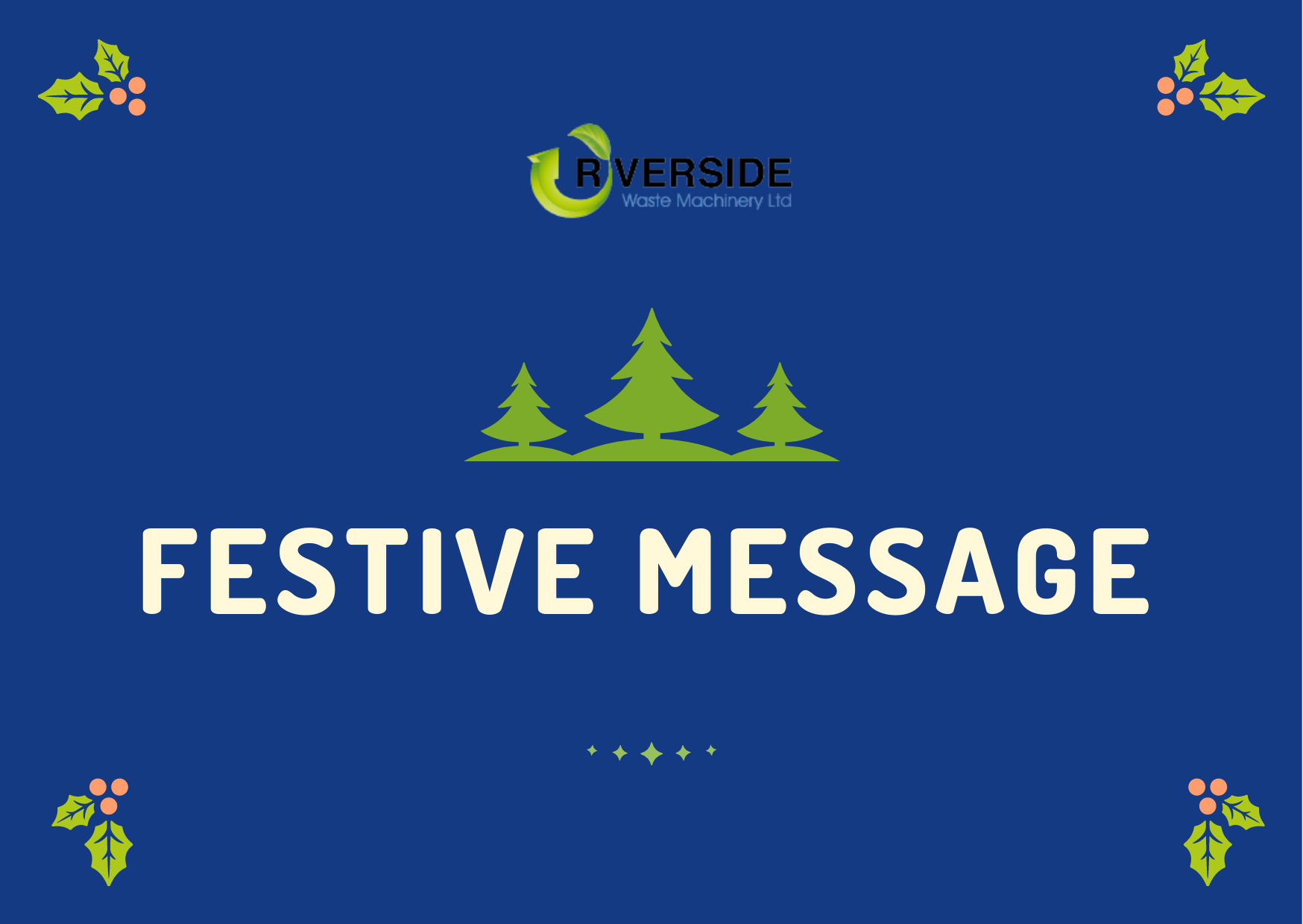 Riverside’s festive message
